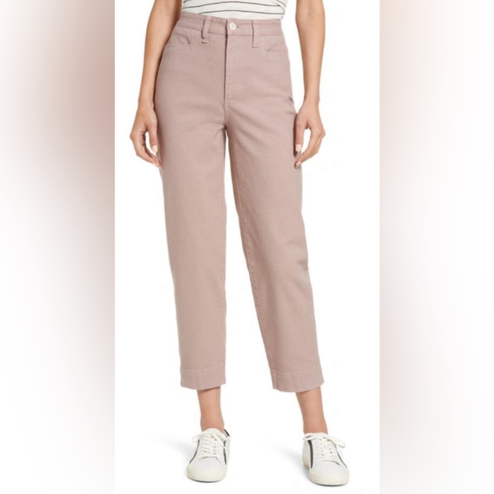 Madewell Slim Emmett Tapered Pants in Vintage Petal size 29